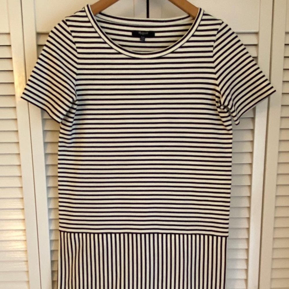Madewell Striped Mini Dress